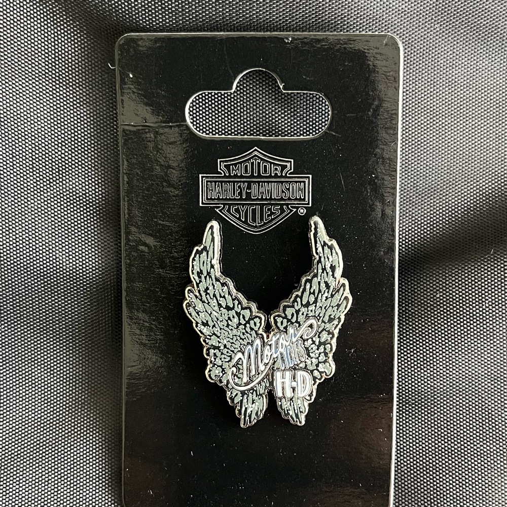 Harley-Davidson Silver Wing Brooch